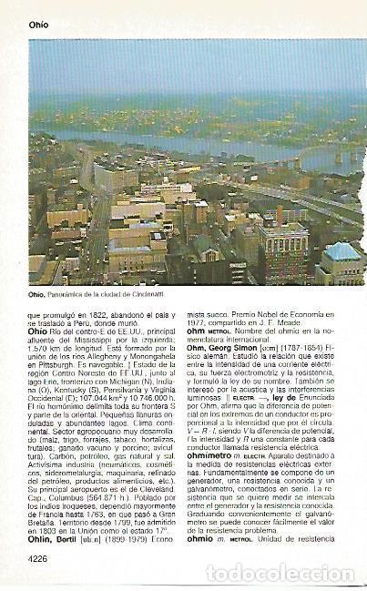 Postkarten: LAMINA 11321:Cincinnatti Estados Unidos - Varios