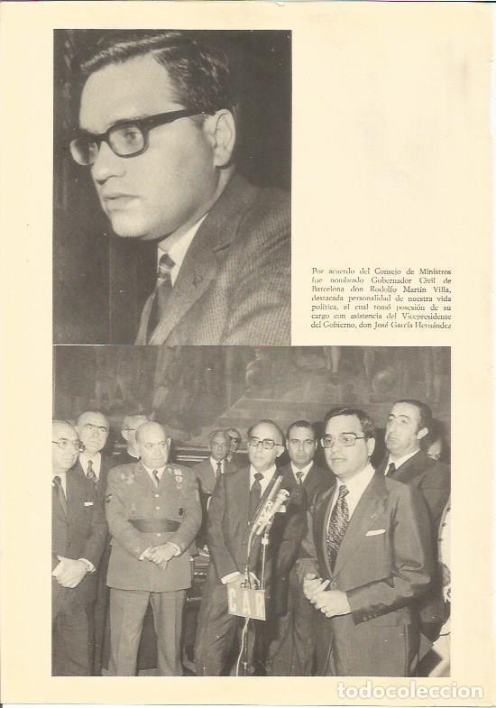 Cartoline: LAMINA 25531: Rodolfo Martin Villa, gobernador civil de Barcelona - Varios