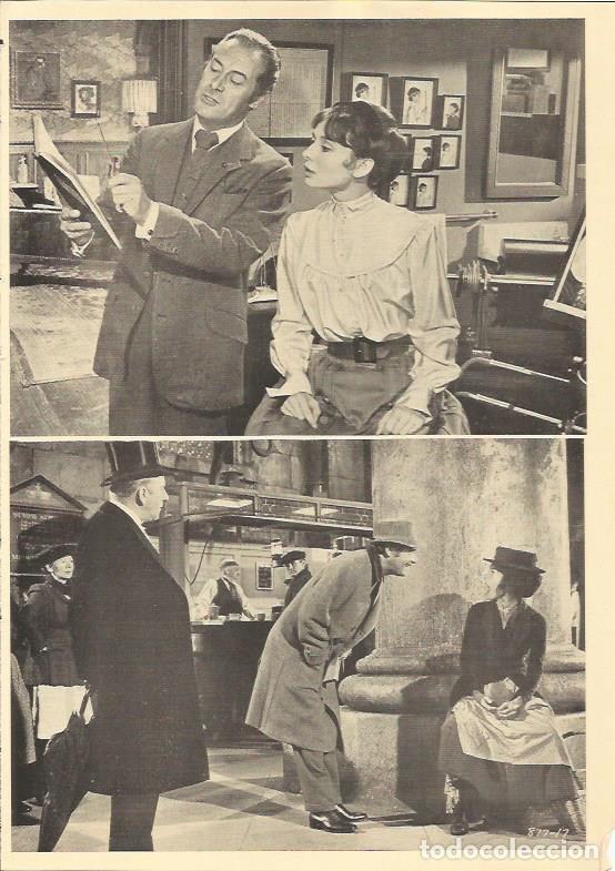 Postkarten: LAMINA 25581: Rex Harrison y Audrey Hepburn en My fair Lady - Varios