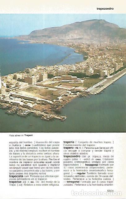 Postcards: LAMINA 11399: Vista aerea de Trapani Italia - Varios
