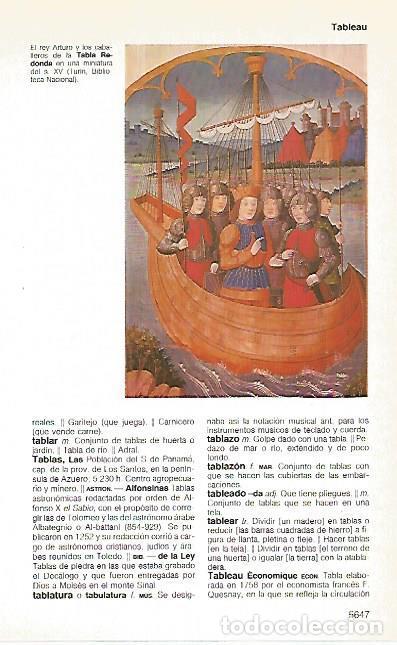 Postcards: LAMINA 11356: El rey Arturo y los caballeros de la Tabla Redonda - Varios