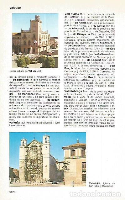 Postales: LAMINA 11371: Vall de Uxo y Valladolid - Varios