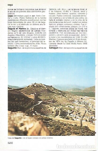 Postales: LAMINA 11431: Sagunto Valencia - Varios