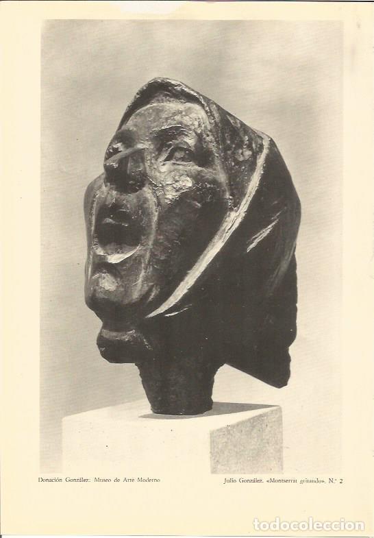 Cartoline: LAMINA 25525: Montserrat gritando, por Julio Gonzalez - Varios