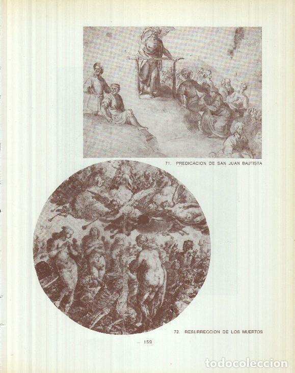 Postales: Dibujos de los siglos XVI y XVII: 71/72/73: San Juan Bautista + Resurreccion muertos + Sagrada Fami