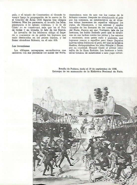 Postcards: LAMINA 11517: Batalla de Poitiers de 1356 - Varios