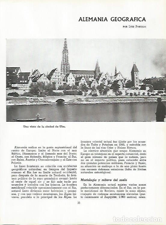 Cartes Postales: LAMINA 11504: Vista de Ulm Alemania - Varios