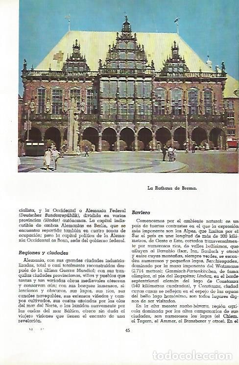 Cartes Postales: LAMINA 11509: La Rathaus de Brema Alemania - Varios