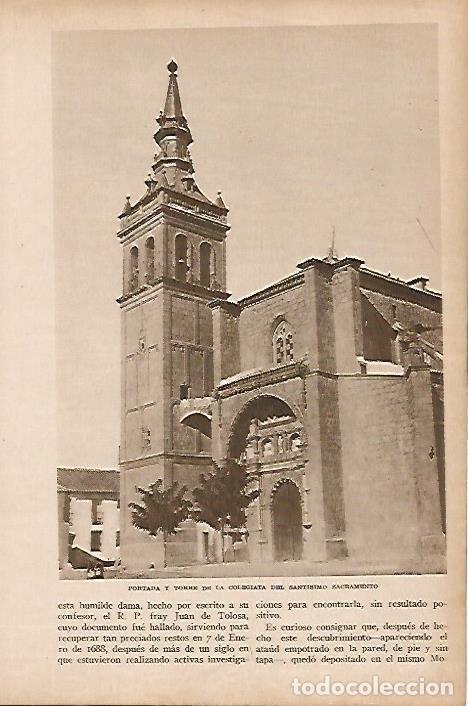 Postkarten: LAMINA BLANCO Y NEGRO 7776: Iglesia del Santisimo Sacramento en San Juan de los Reyes - Varios