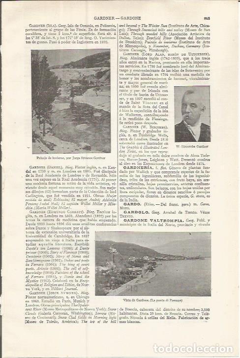 Cartoline: LAMINA ESPASA 37556: Paisaje de invierno, por J. Symone - Varios