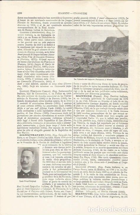 Cartoline: LAMINA ESPASA 37546: La Calzada del Gigante - Varios