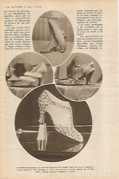 Cartoline: LAMINA BLANCO Y NEGRO 8098: Modelos de zapatos - Varios