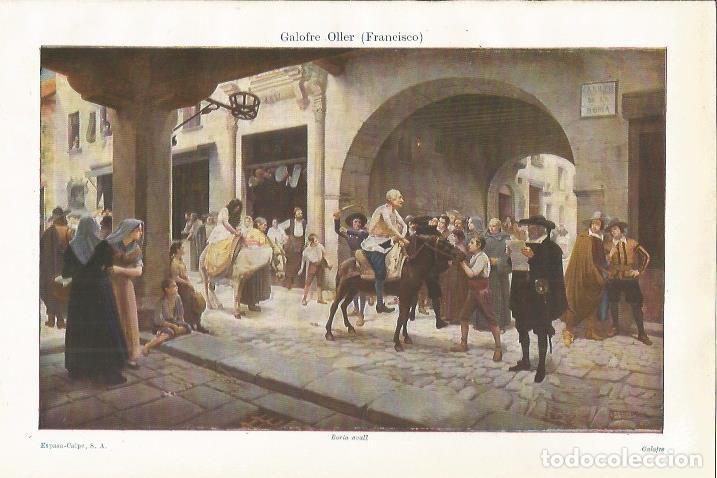 Postkarten: LAMINA ESPASA 37487: Boria avall, por Francesc Galofre Oller - Varios