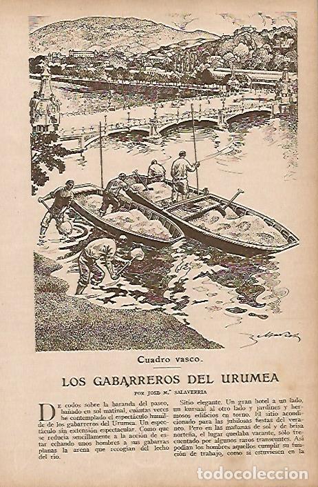 Postkarten: LAMINA BLANCO Y NEGRO 8109: Cuadro vasco dibujo de Maraco - Varios