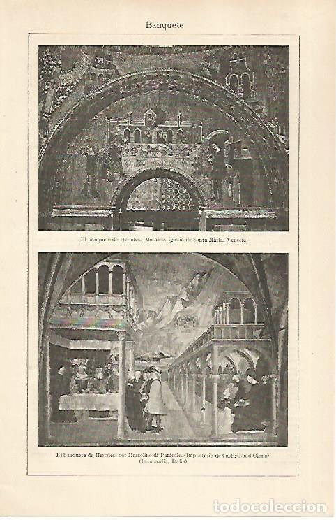 Cartoline: LAMINA ESPASA 30783: El Banquete de Herodes - Varios