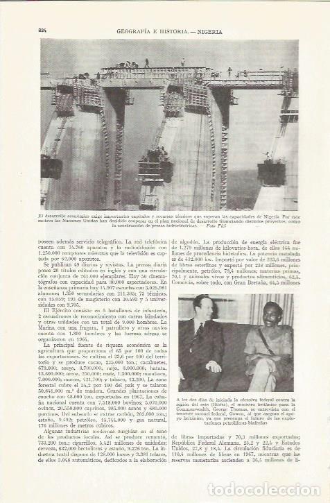 Cartoline: LAMINA ESPASA 37303: Presa hidroelectrica en Nigeria - Varios