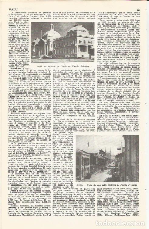 Postcards: LAMINA 51639: Palacio del Gobierno de Haiti - VVAA