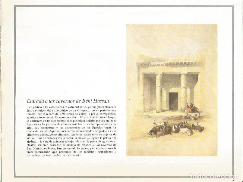 Cartoline: LAMINA 51728: Entrada a las cavernas de Beni Hassan - William Brockedon