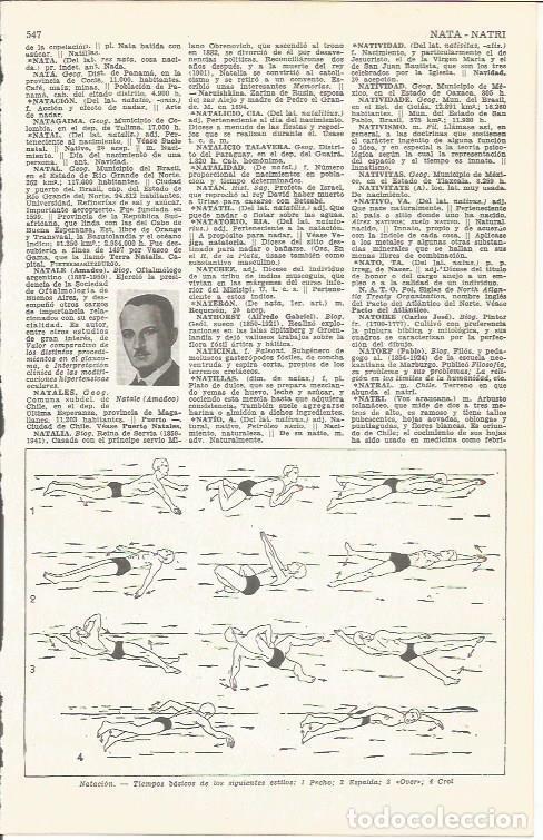 Postales: LAMINA 51708: Estilos de natacion - VVAA