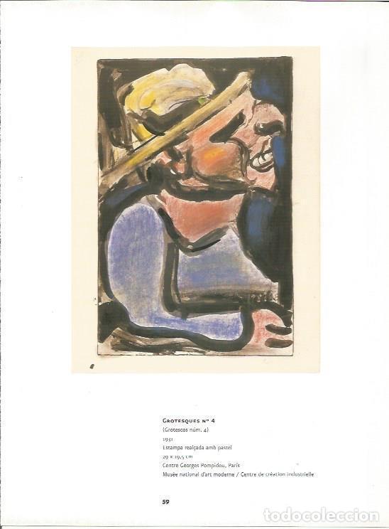 Postcards: LAMINA 51377: Grotesques n&ordm; 4, por Rouault - VVAA