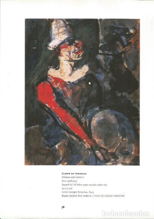 Postcards: LAMINA 51367: Clown au tambour, por Rouault - VVAA