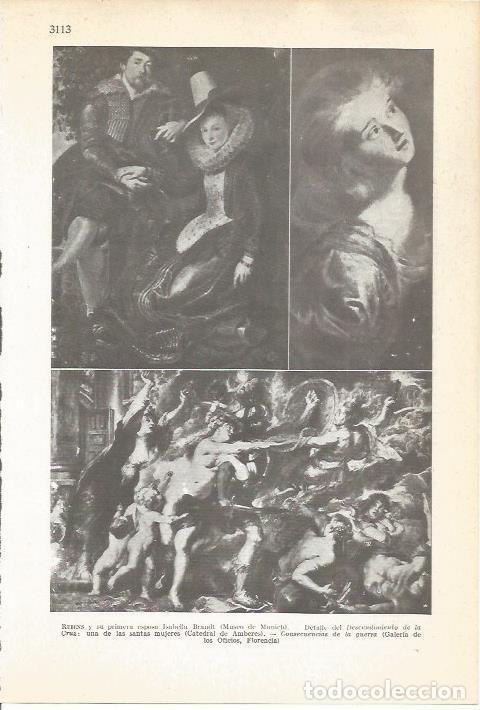 Postcards: LAMINA 51523: Obras de Rubens - VVAA