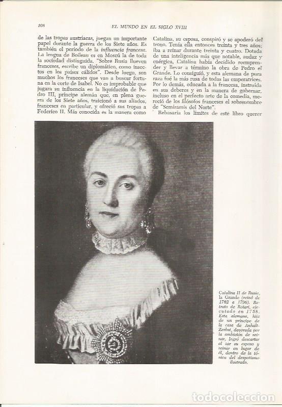 Postkarten: LAMINA 26076: Catalina II de Rusia, la Grande - VVAA
