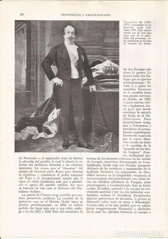 Postcards: LAMINA 26130: Napoleon III de Francia - VVAA