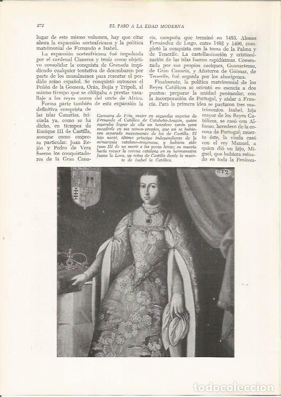 Postcards: LAMINA 25948: Germana de Foix - VVAA