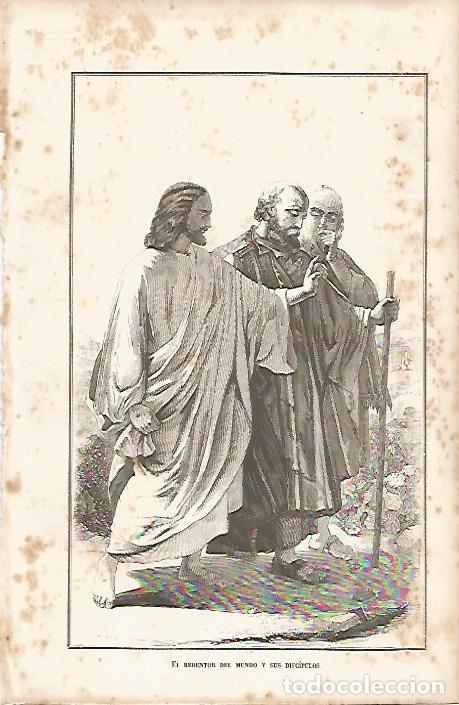 Postales: LAMINA 11571: Jesucristo y sus discipulos - Varios