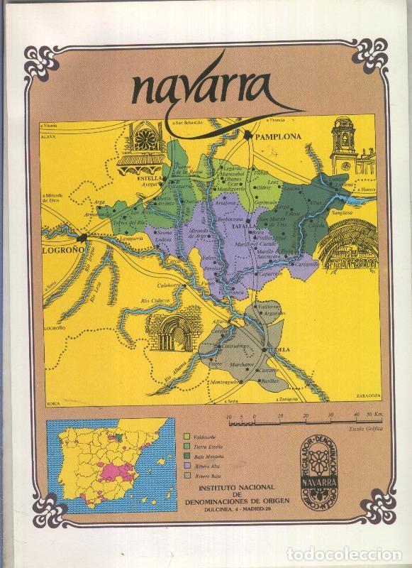 Postales: Vinos de Espa&ntilde;a: Denominacion de origen: Navarra - Varios