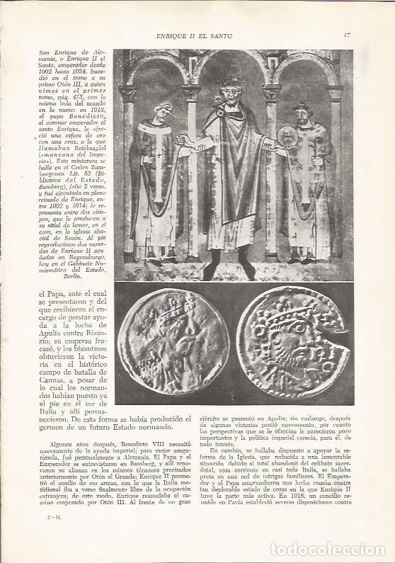 Postales: LAMINA 25856: Enrique II de Alemania - VVAA