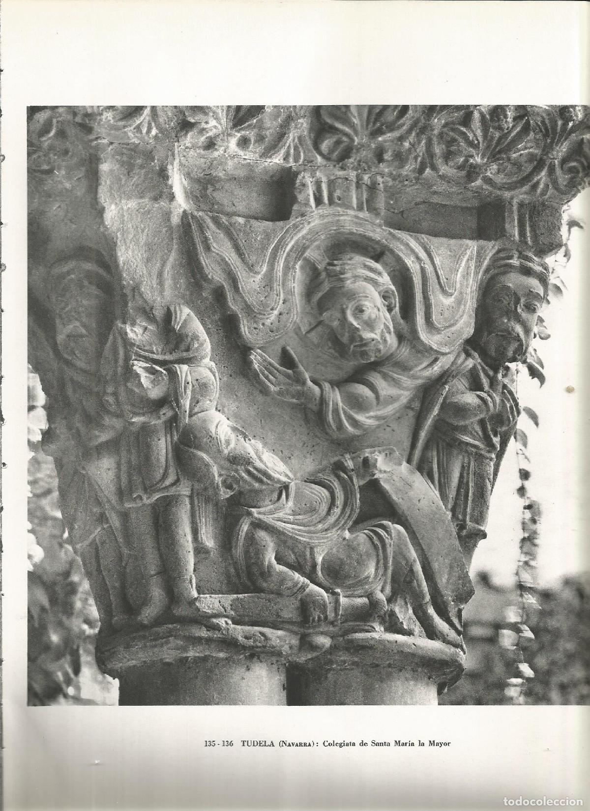 Postales: Lamina 061: TUDELA (Navarra). Colegiata de Santa Maria la Mayor - Marcel Durliat