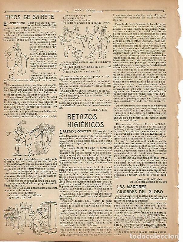 Cartoline: LAMINA 11628: Tipos de sainete - Varios