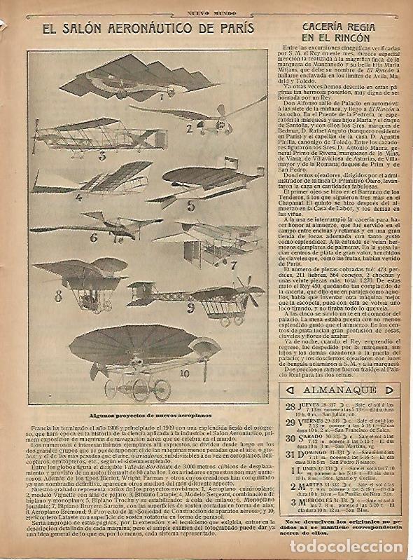 Cartes Postales: LAMINA 11602: El salon aeronautico de Paris - Varios