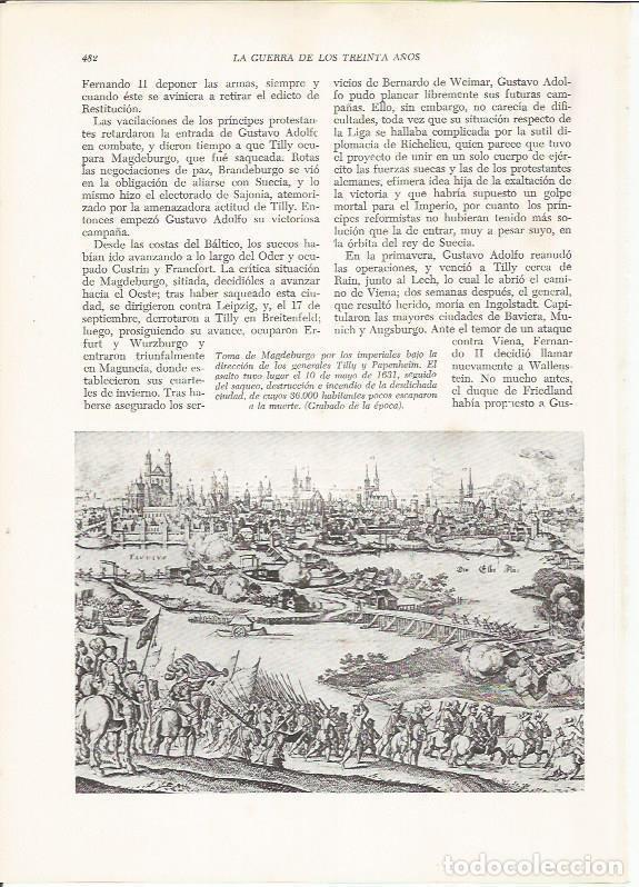 Cartoline: LAMINA 26034: Toma de Magdeburgo - VVAA