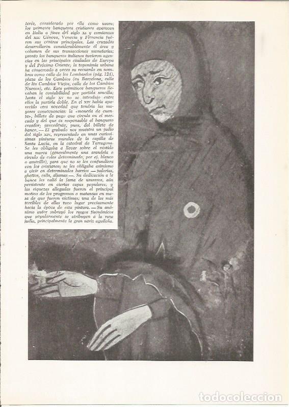 Postcards: LAMINA 25892: Grabado de un judio del siglo XIV - VVAA