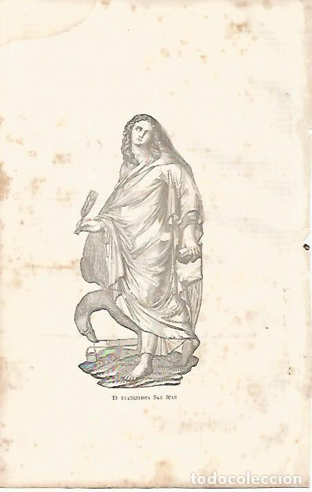 Postcards: LAMINA 11575: El evangelista San Juan - Varios