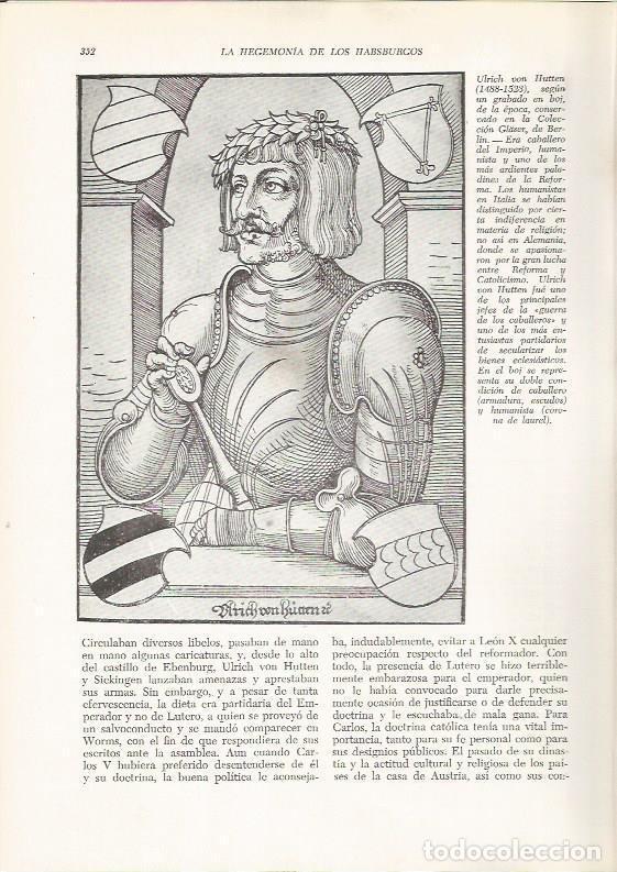 Postcards: LAMINA 25983: Ulrich von Hutten - VVAA