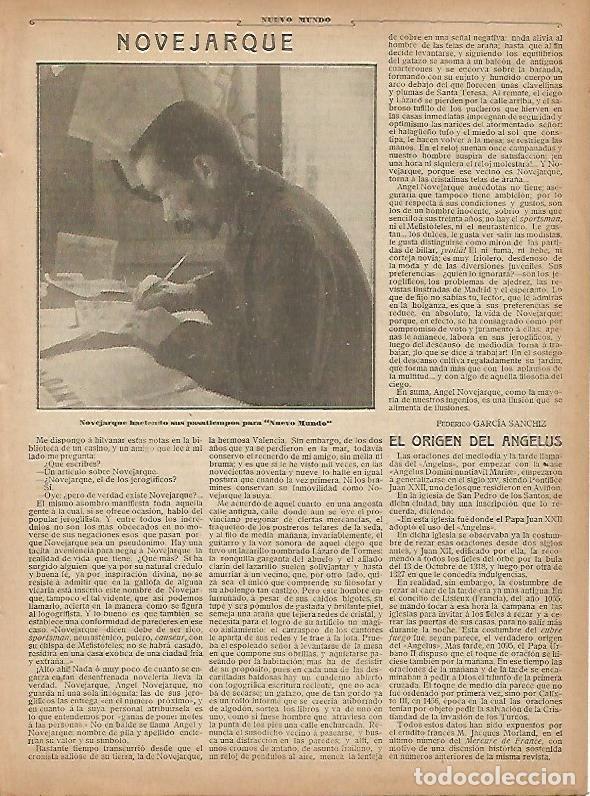 Postales: LAMINA 11627: Novejarque - Varios