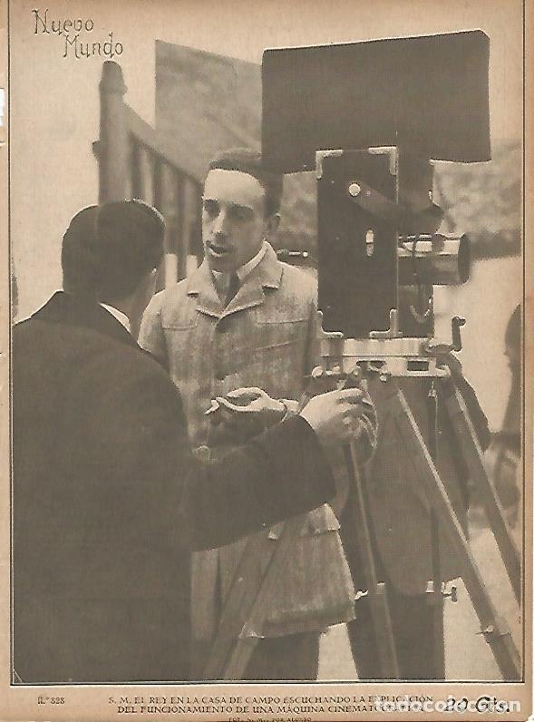 Postcards: LAMINA 11707: Alfonso XIII en la Casa de Campo - Varios