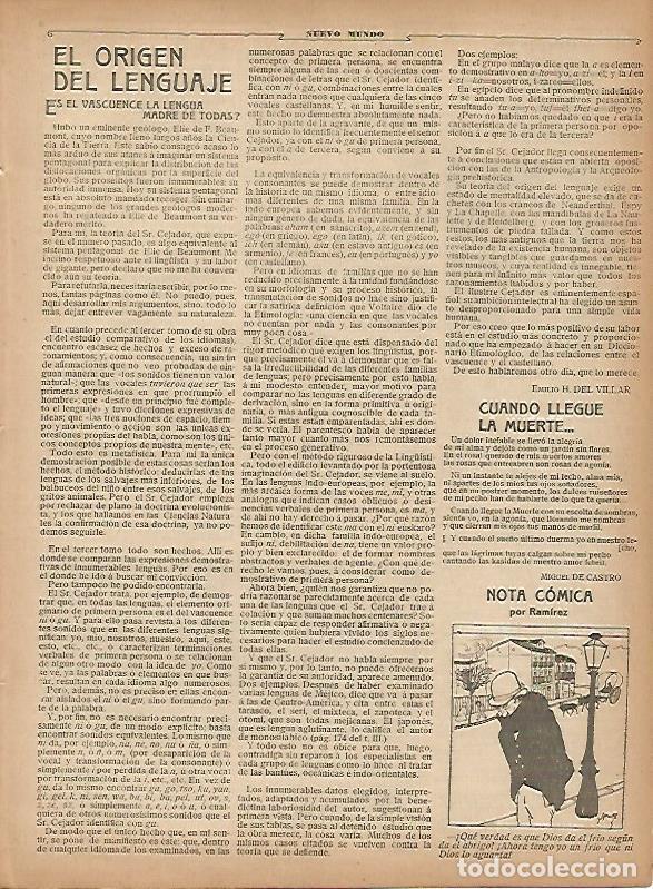 Postales: LAMINA 11750: El origen del lenguaje - Varios