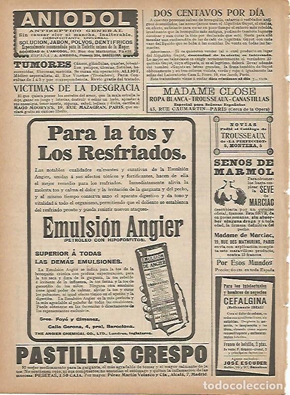 Postcards: LAMINA 11782: Publicidad de Madame Close en Paris - Varios