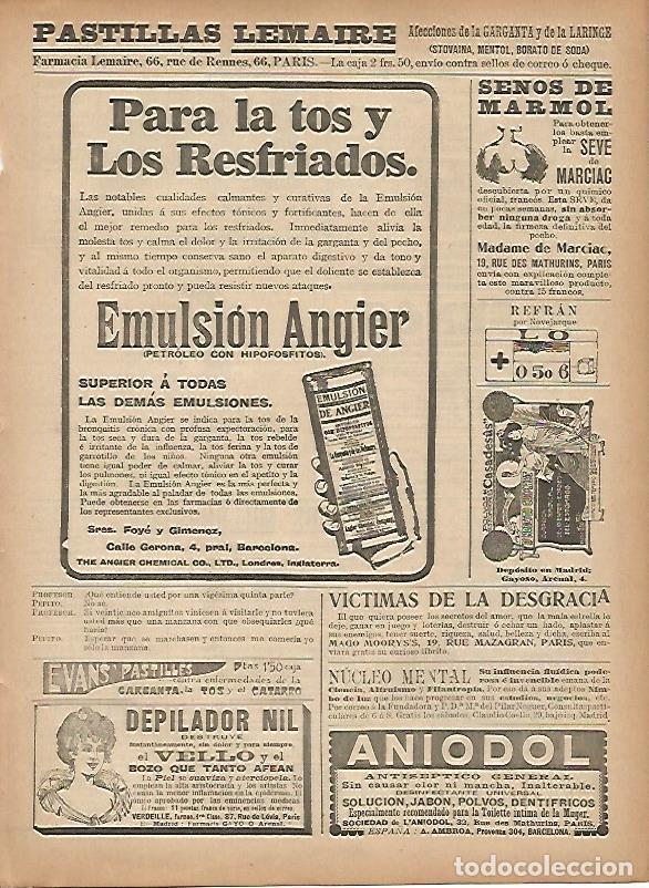 Cartoline: LAMINA 11764: Publicidad de Aniodol y Emulsion Angier - Varios