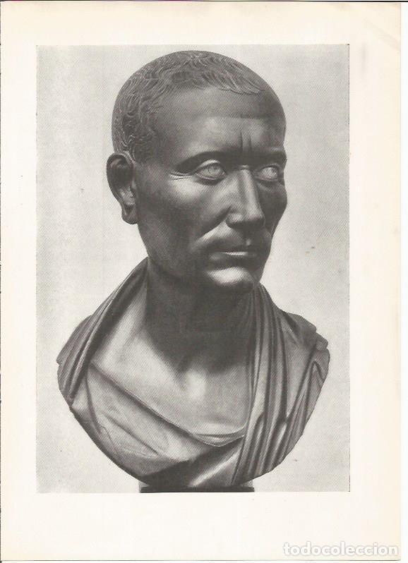 Cartoline: LAMINA HISTORIA 26247: Busto de Cesar - VVAA