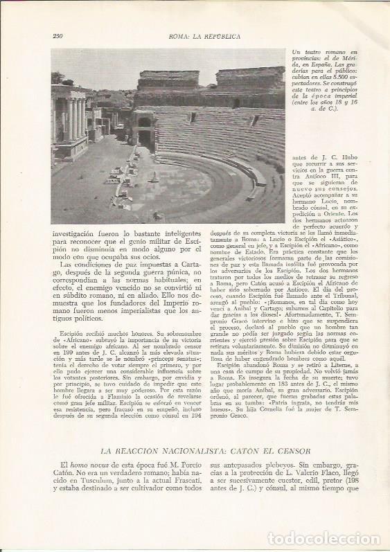 Cartoline: LAMINA HISTORIA 26242: Teatro de Merida - VVAA