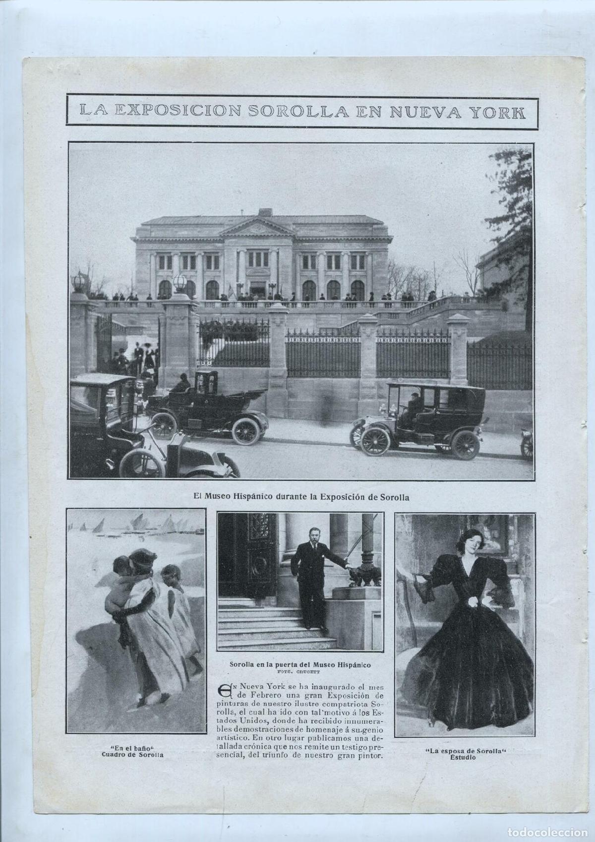 Cartoline: LAMINA 11776: Exposicion Sorolla en Nueva York - Varios