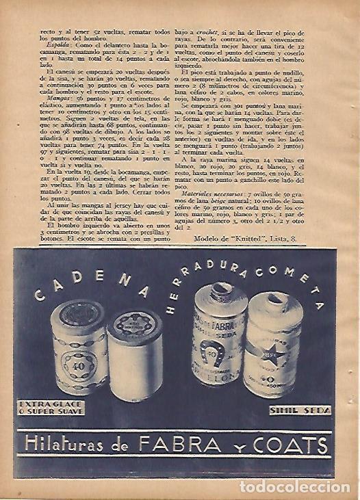 Cartoline: LAMINA BLANCO Y NEGRO 11865: Publicidad de la fabrica Fabra y Coats - Varios