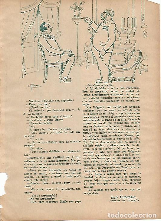 Cartoline: LAMINA BLANCO Y NEGRO 11852: Dibujo de Cyrano - Varios