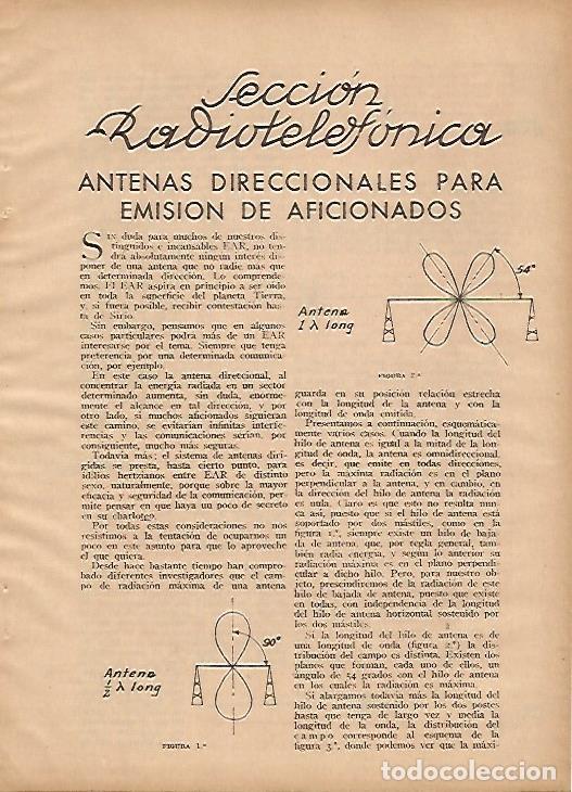 Cartoline: LAMINA BLANCO Y NEGRO 11814: Antenas de radioaficionados - Varios